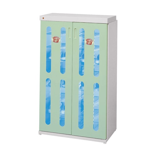 クリーンボックス 16足用 グリーン