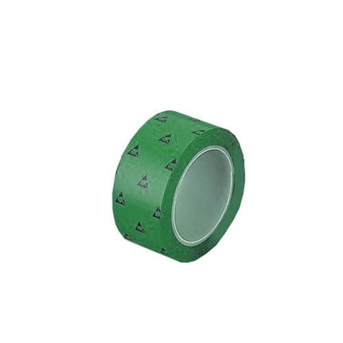 ESD PETラインテープN 50m 緑 5巻