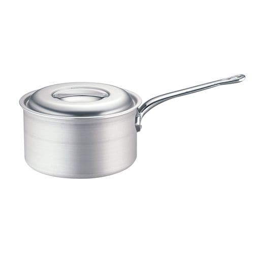 TKG IHアルミ 深型片手鍋(目盛付) 24cm