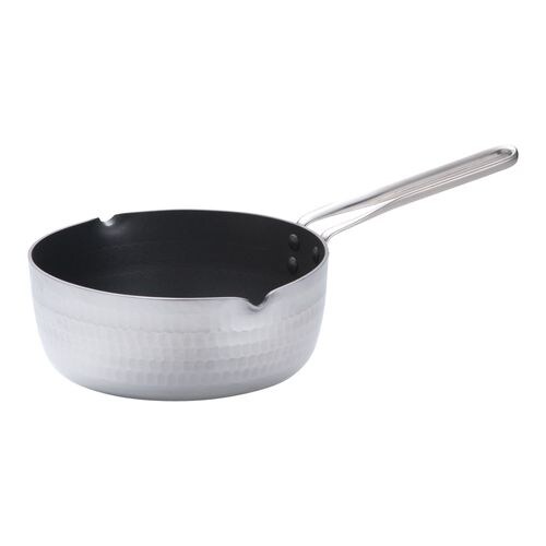 TKG共柄厚板 IHアルミテフロン雪平鍋 18cm