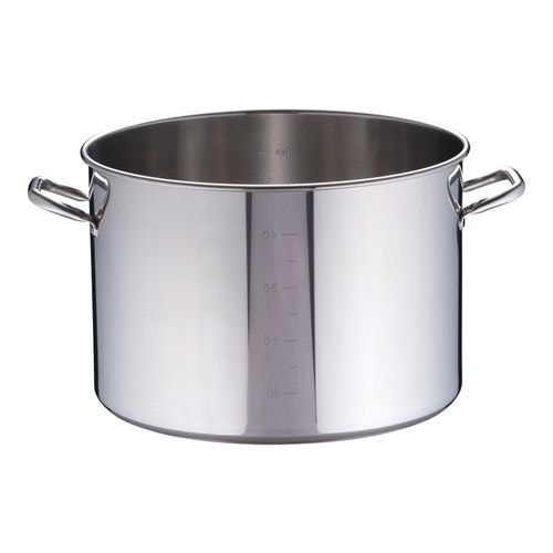 SAパワー・デンジ半寸胴鍋 目盛付 蓋無 45cm