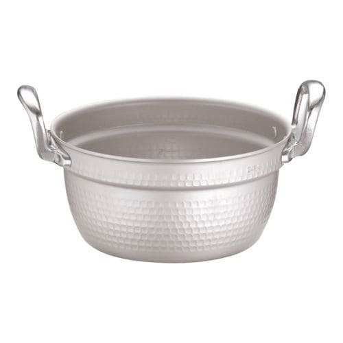 マイスター アルミ極厚円付鍋 (目盛付)24cm