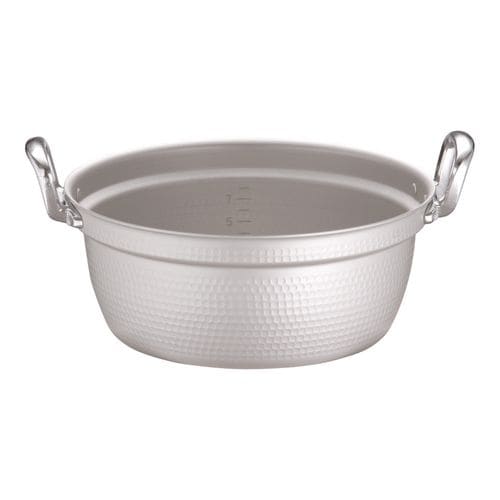 マイスター アルミ極厚円付鍋 (目盛付)36cm