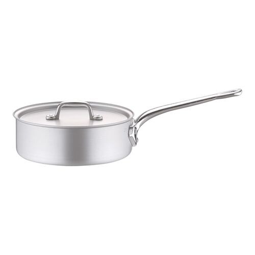 アルミ プロセレクト浅型片手鍋(目盛付) 21cm