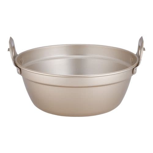 しゅう酸アルマイト 段付鍋 36cm