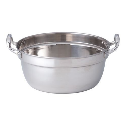 SW 18−8円付鍋 両手 30cm