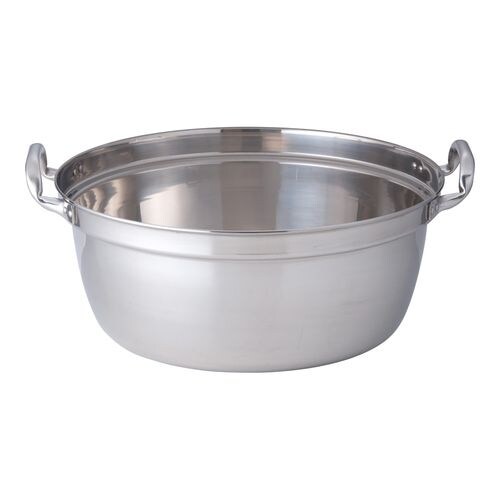 SW 18−8円付鍋 両手 45cm