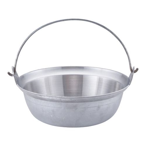 アルミイモノ 吊付円付鍋 33cm