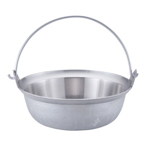 アルミイモノ 吊付円付鍋 39cm