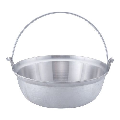 アルミイモノ 吊付円付鍋 42cm