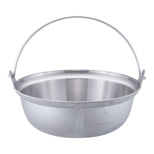 アルミイモノ 吊付円付鍋 48cm