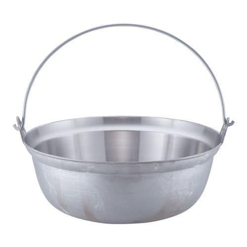 アルミイモノ 吊付円付鍋 51cm