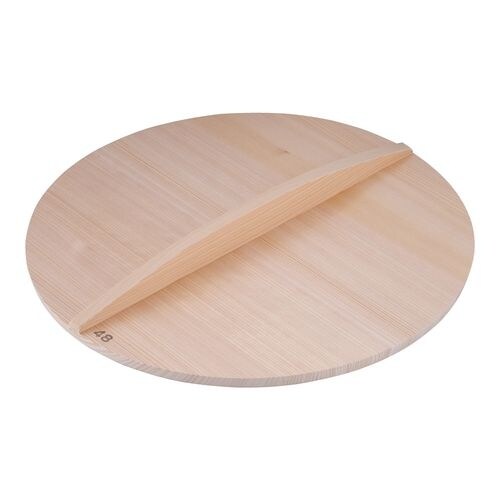 厚手サワラ木蓋 (鉄餃子鍋45cm用) 48cm用