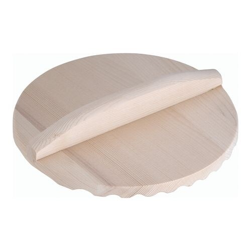 木製 あく取り落し蓋(杉材) 18cm