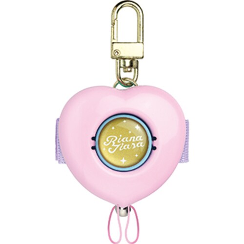 防犯ブザーピブートリアナティアラ コンパクト桃×2