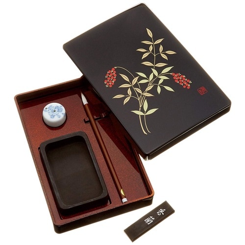 書道セット 硯箱 硯箱セット 南天