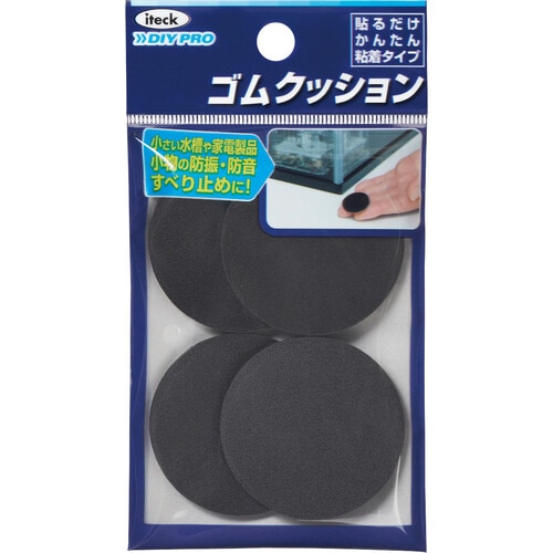 ゴムクッション 40丸×3mm 4枚入 ×15