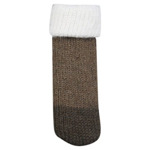 椅子脚カバー チェアソックス 無地 8足入り BR