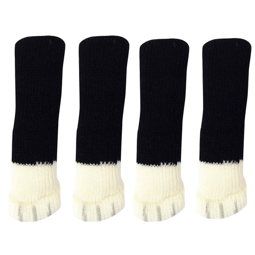 椅子脚カバーチェアソックス ねこ 4足入 くつした