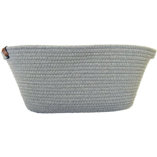 モック ロープバスケットL ライトグレー