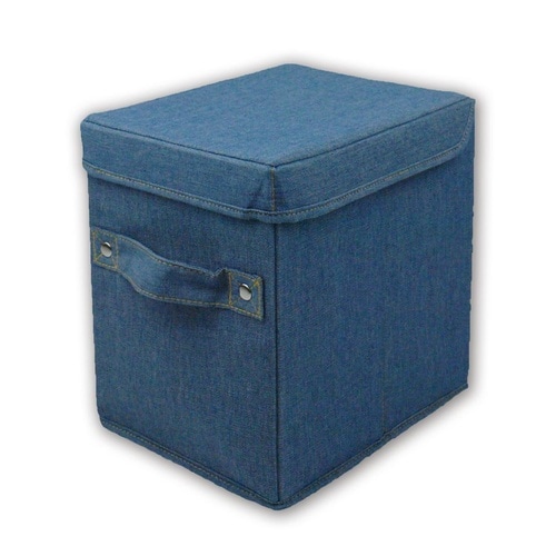 デニム ハーフボックス ライトブルー