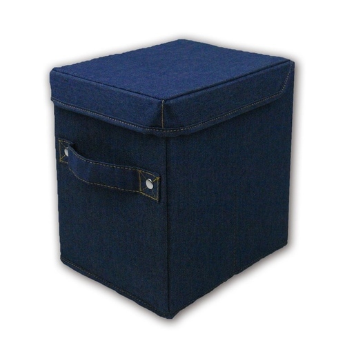 デニム ハーフボックス ネイビー