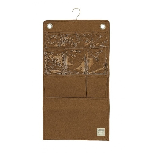 ストレリアナチュレ ウォールポケット ブラウン