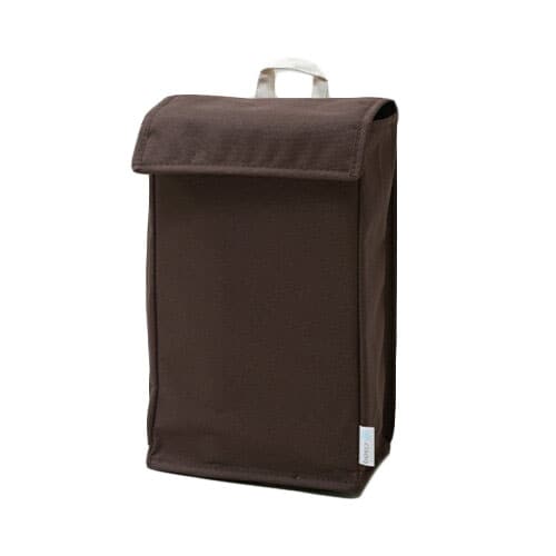 シサック ポリ袋ストッカー ブラウン