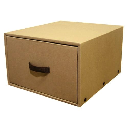 クローゼット衣装ケース ダンボール収納 ナチュラル