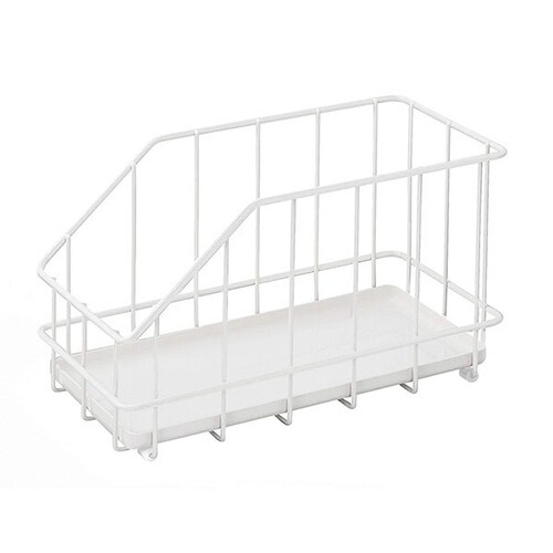 キッチンワイヤーボックス15cmタイプ ホワイト