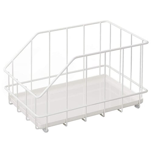 キッチンワイヤーボックス20cmタイプ ホワイト