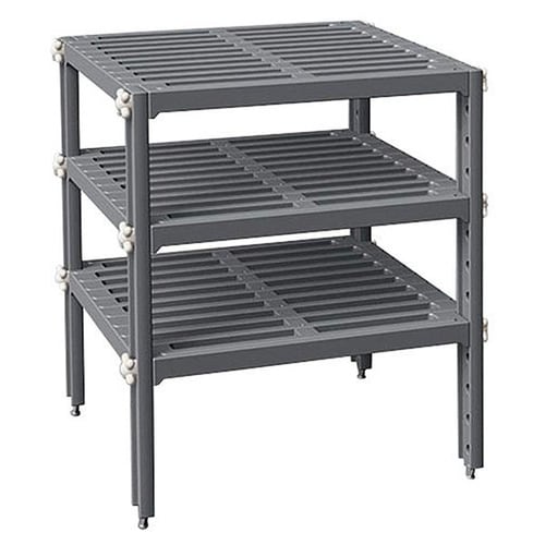 キッチン3段フリーラック エコグリーン