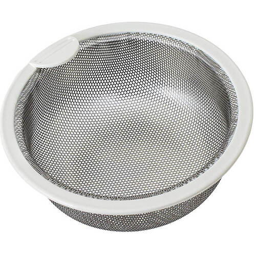 流し用 ステンレス浅型ゴミカゴ 135タイプ