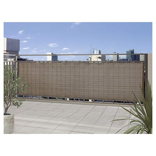 バルコニーシェード モカ 360x100cm