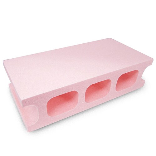 発泡スチロール Kブロック大 チェリーピンク