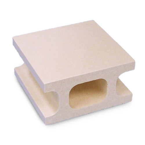発泡スチロール Kブロック大 縦割 ベージュ