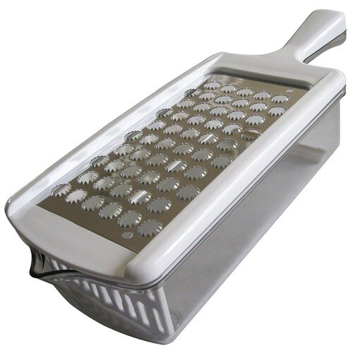 ステンレス製おろし器 おろしぼり ホワイト