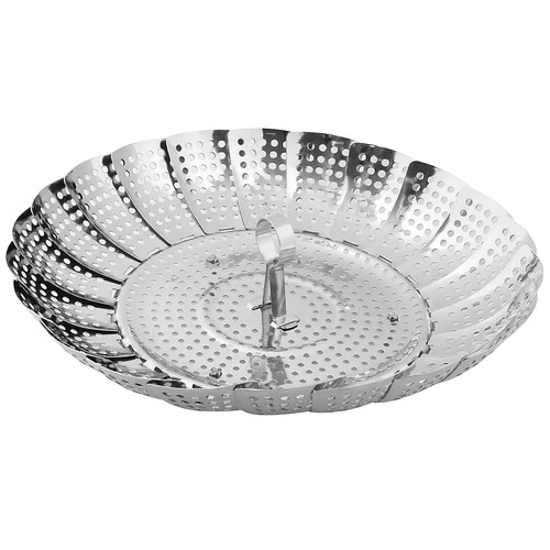 ステンレス製むし器 ジャンボ 17.5から27cm