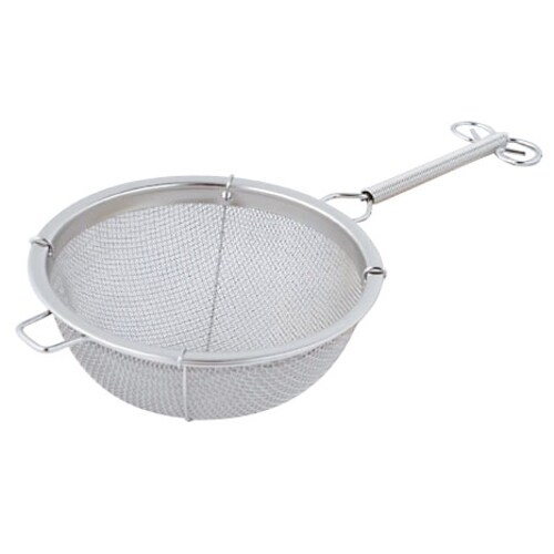 共柄線材茶こし ダブル 大