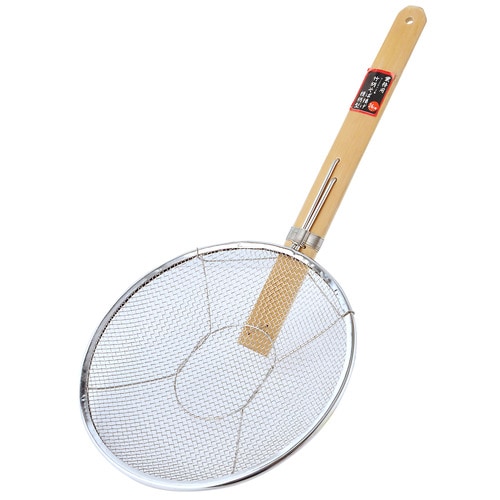 業務用 竹柄そば揚げ 横柄A型 24cm