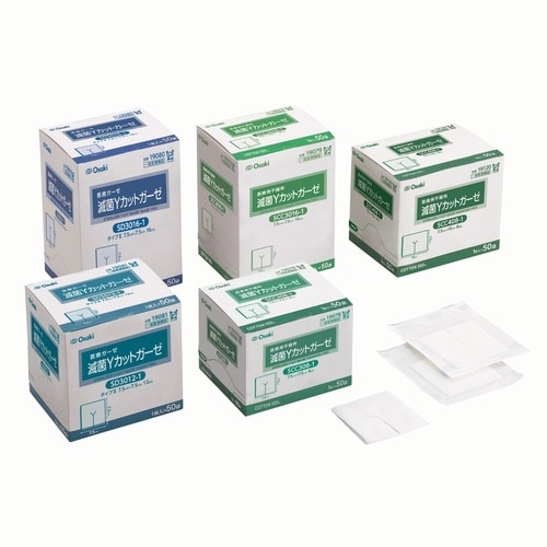 滅菌Yカットガーゼ SCC308−1(50袋)