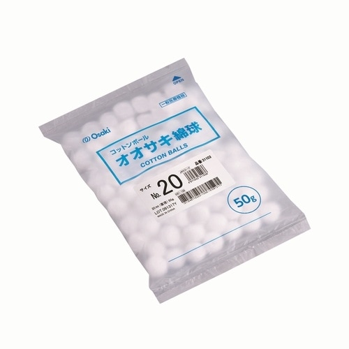 オオサキ綿球 No.50 50g入×4