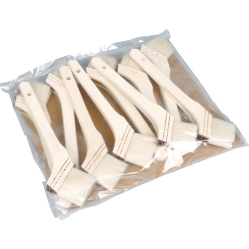 まとめ買い 徳用ニス刷毛 木柄 20号 50mm