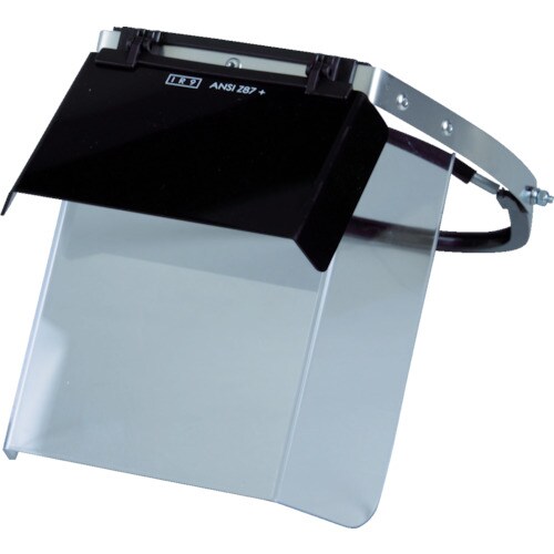 二重防災面 遮光・クリア ヘルメット取付タイプ