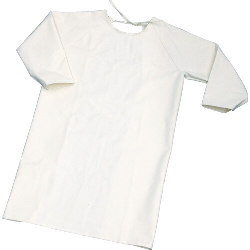 難燃加工綿保護具 袖付前掛け Lサイズ