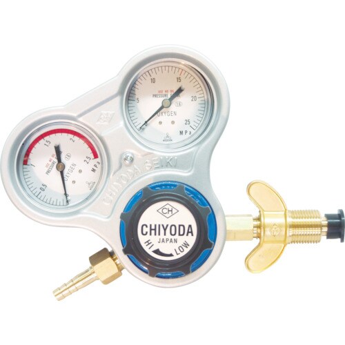 酸素用調整器スタウト(関西式)乾式安全器内蔵型