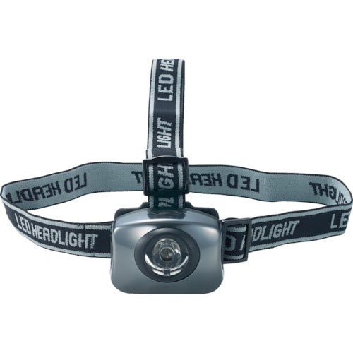 アルミ強力LEDヘッドライト(シルバー)