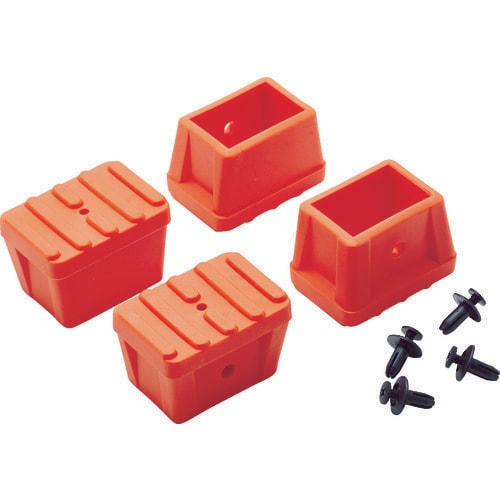 滑り止めキャップ 4個 オレンジ TSF用