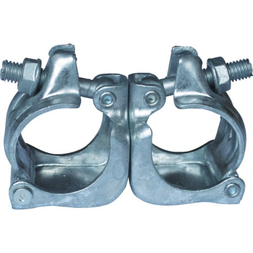 ドブメッキ 単管同径クランプ 自在