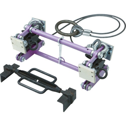 U字溝吊クランプ内張型(パッド式)